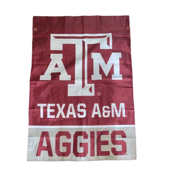 Texas A&M Aggies Flag Large Double sided flag 40.5" Length, 28" Width - Picture 1 of 2